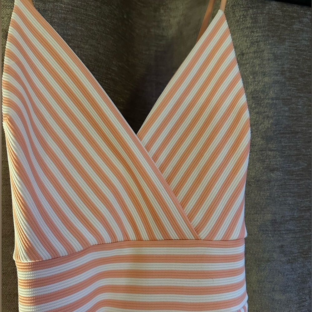 Creamsicle Ribbed Dress - Picture 3 of 3